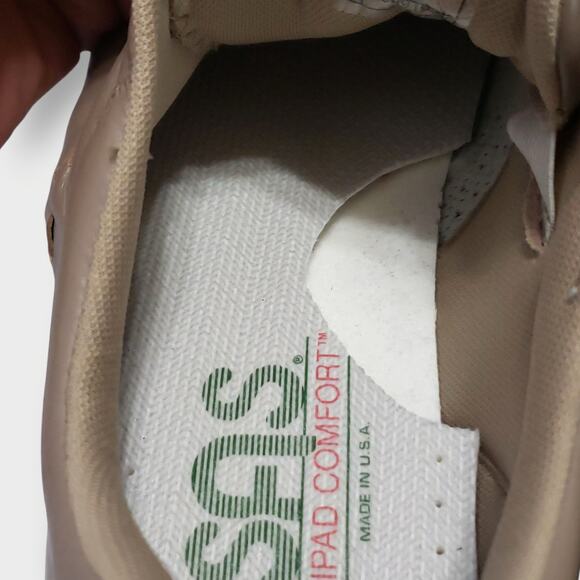 SAS Womens Free Time Walking Shoe Mocha Leather Sz 9 Orthopedic Comfort Lace Up - Picture 11 of 16